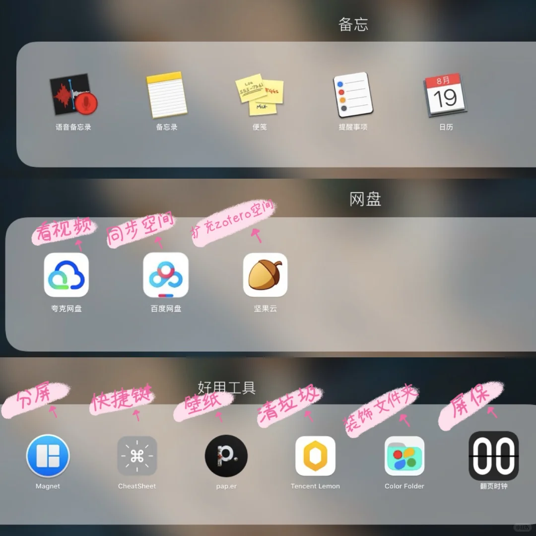 9年的128G Macbook 都留下了哪些软件