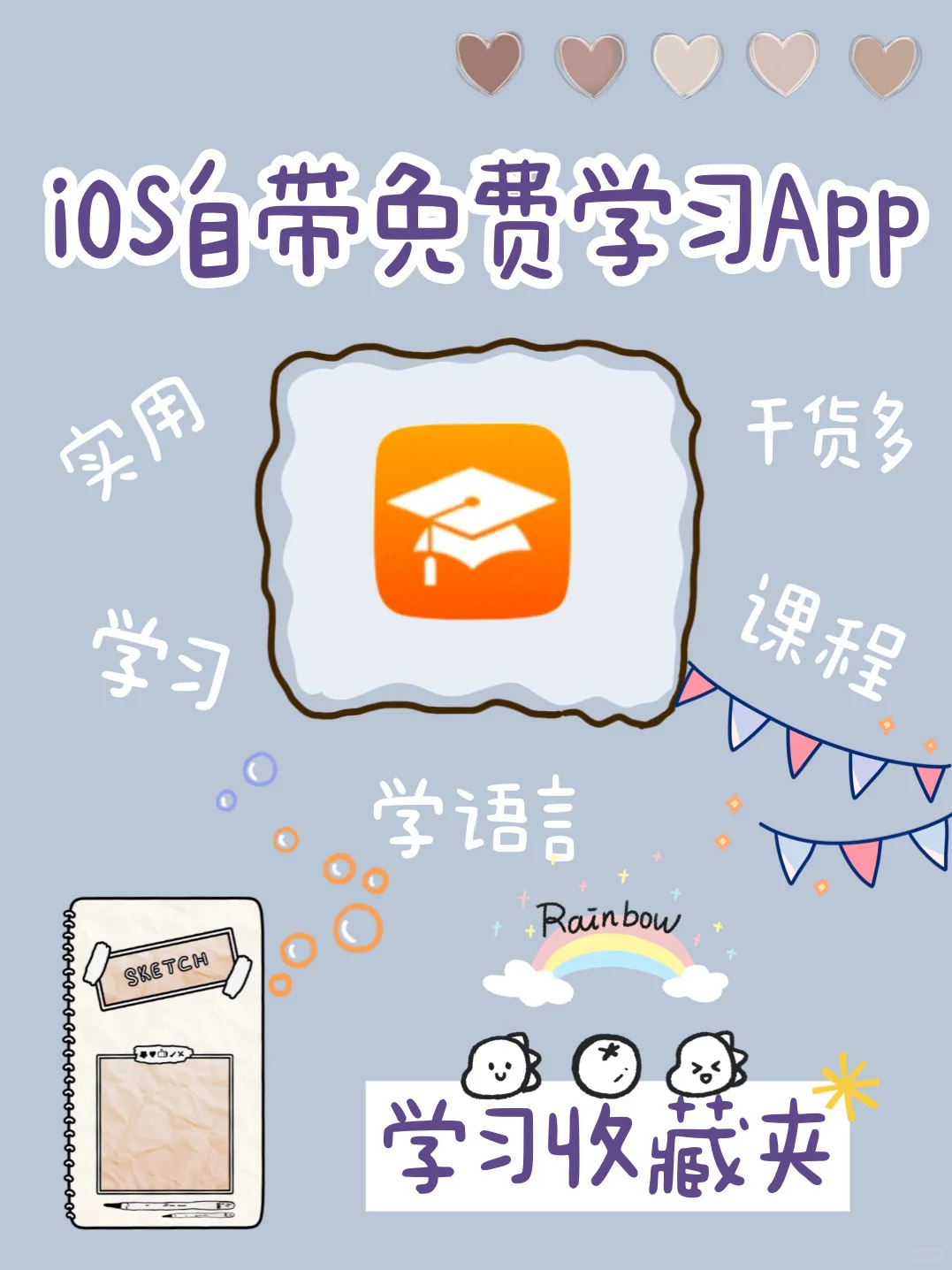 IOS自带免费学习软件｜宝藏分享