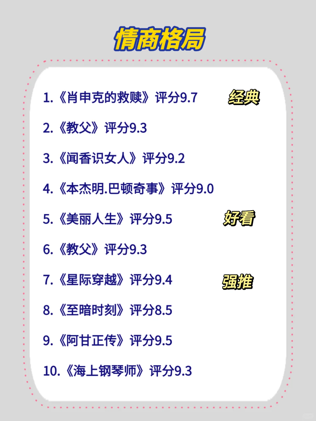 不想看书时就看这60部好电影❗️❗️