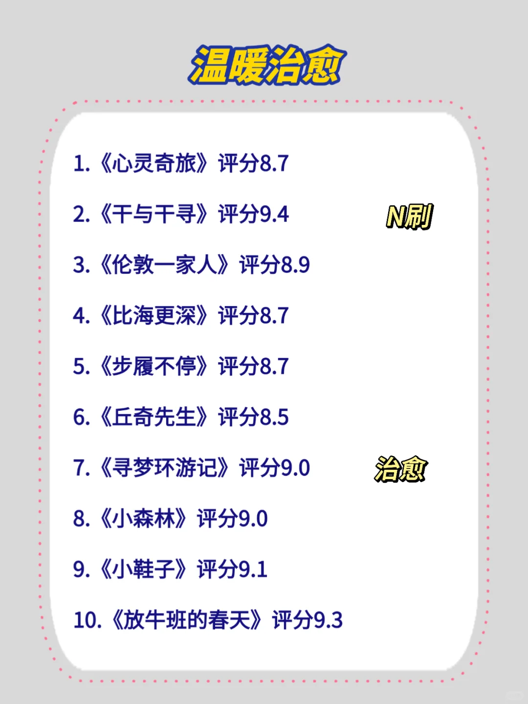 不想看书时就看这60部好电影❗️❗️