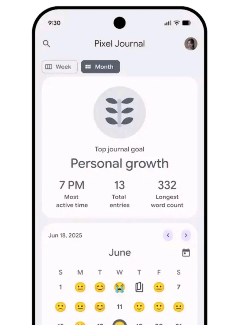 ❗️谷歌刚刚竟然发布了安卓最好的日记 App