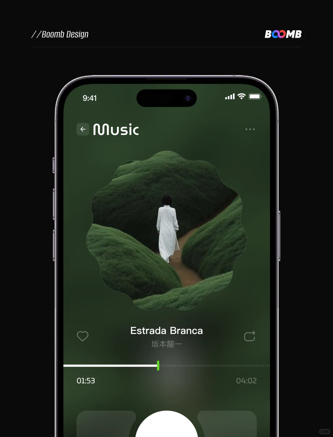 「原创设计」极简、有氛围感的音乐App