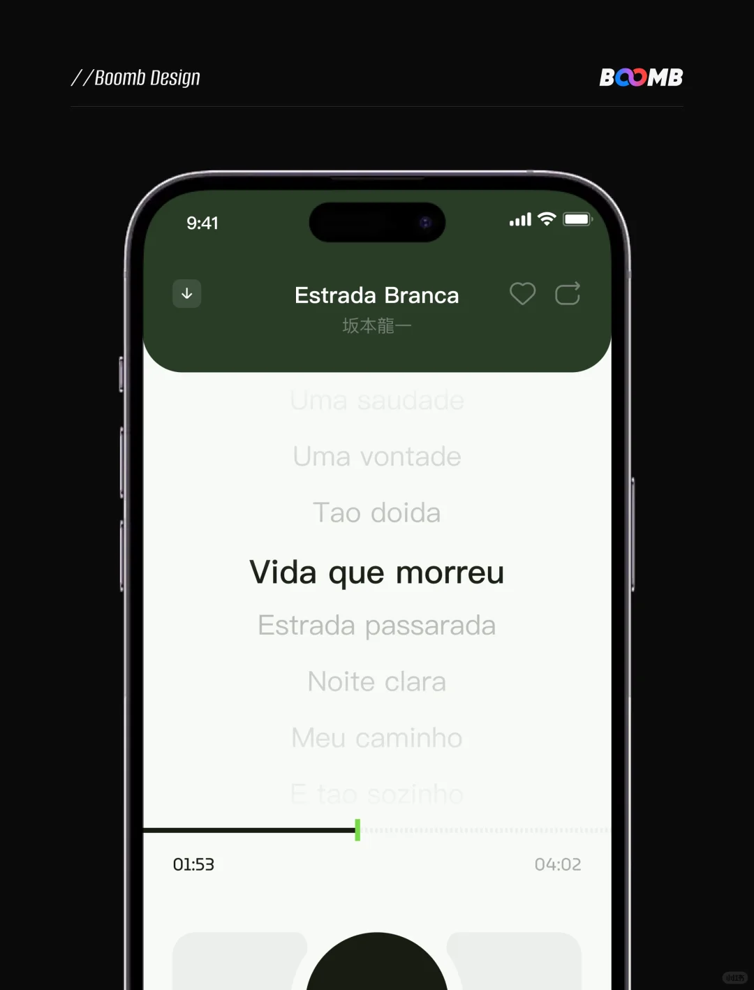 「原创设计」极简、有氛围感的音乐App