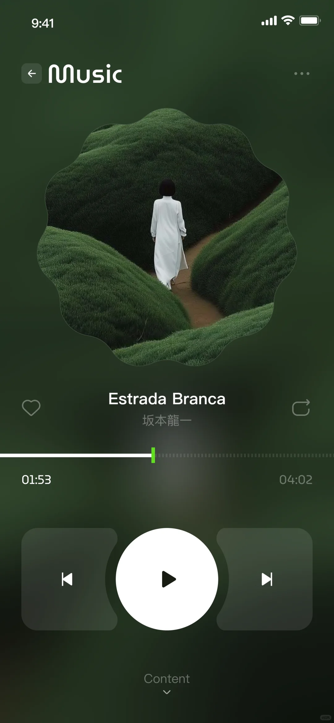 「原创设计」极简、有氛围感的音乐App