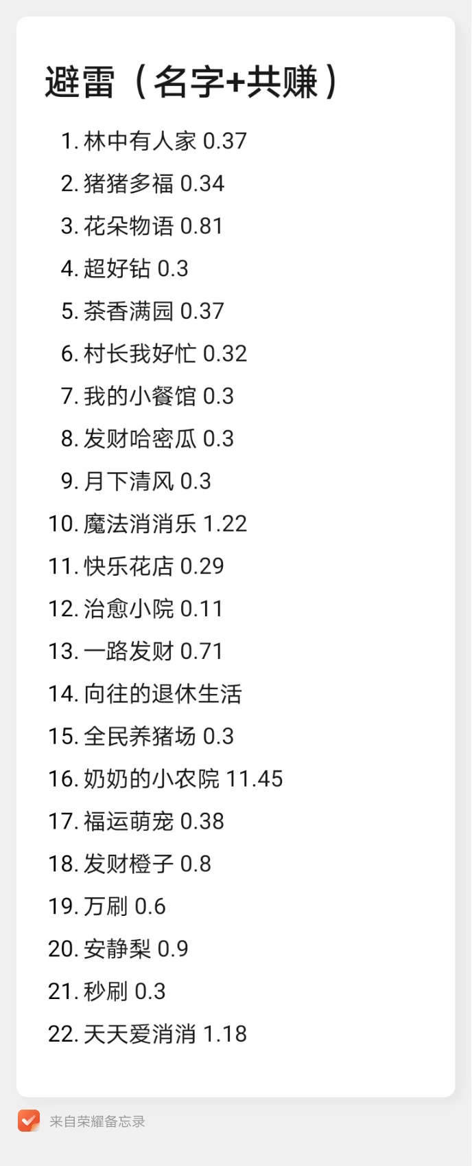赚钱小游戏避雷