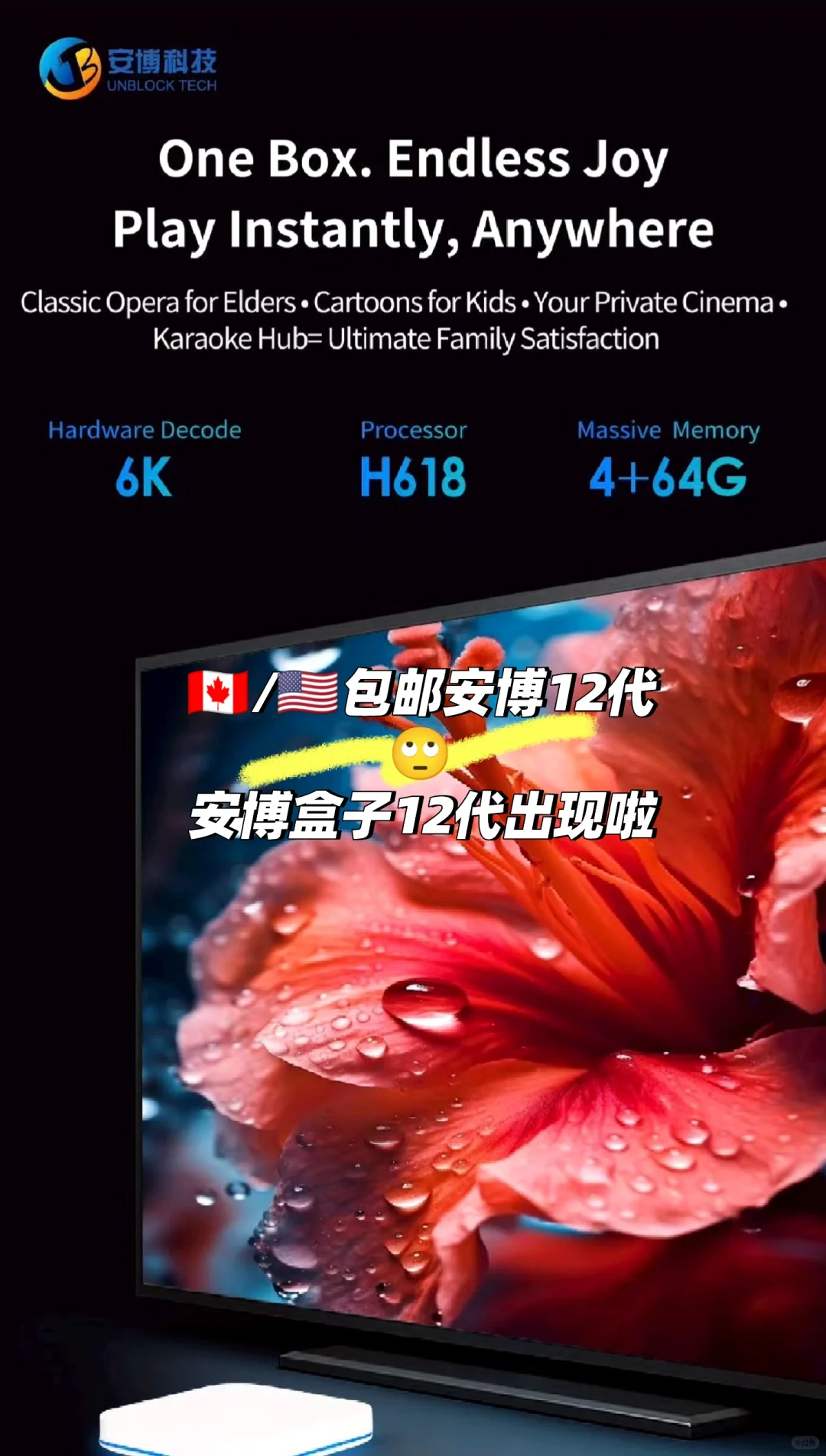 安博盒子12代🔥6K高清🇨🇦🇺🇸