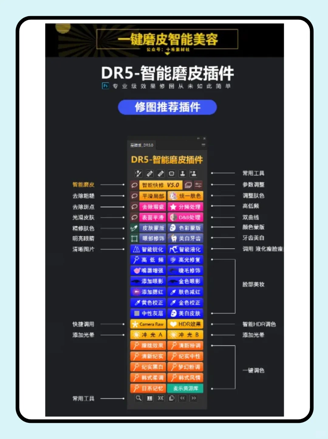 设计大佬的效率神器—《PS插件合集》