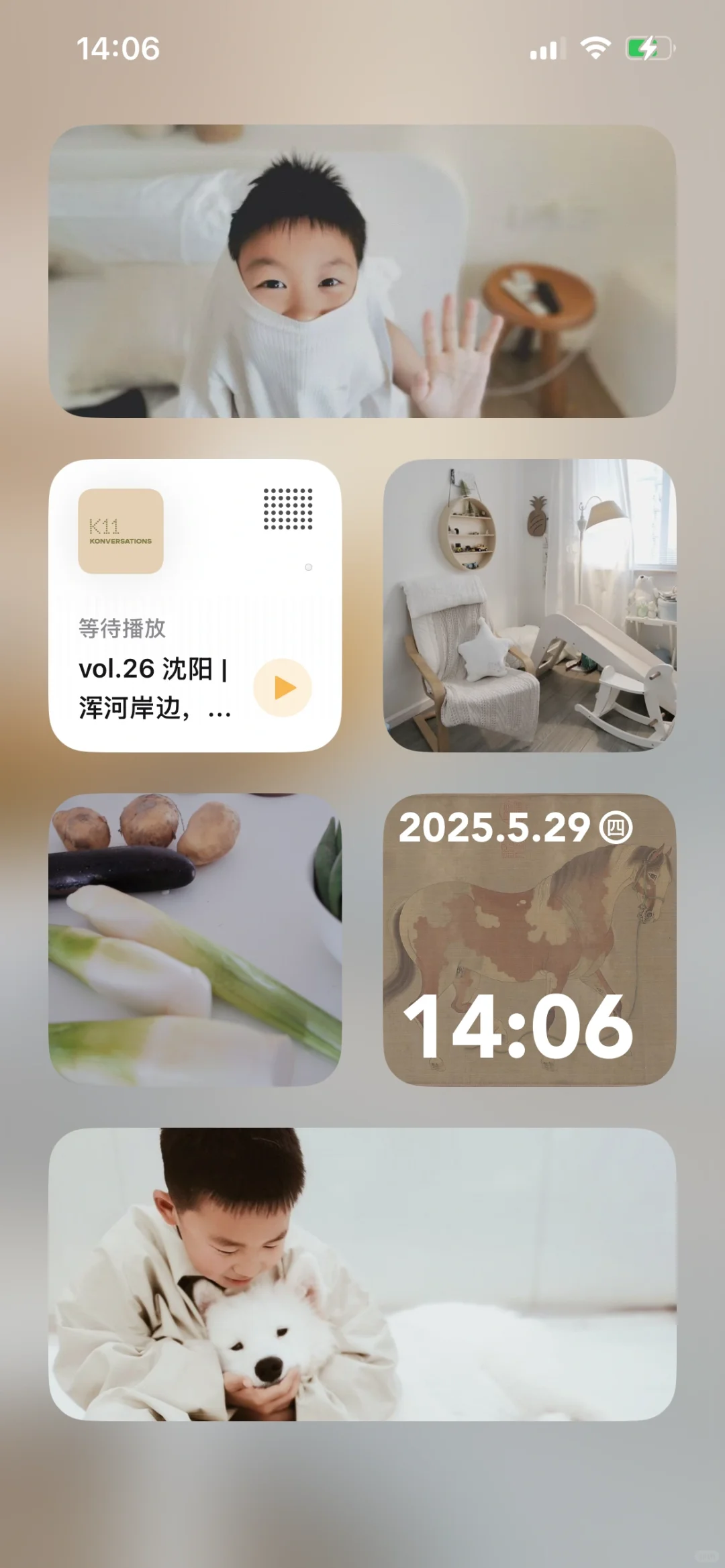 好看的小插件们！👀 太喜欢我的桌面布局卡！