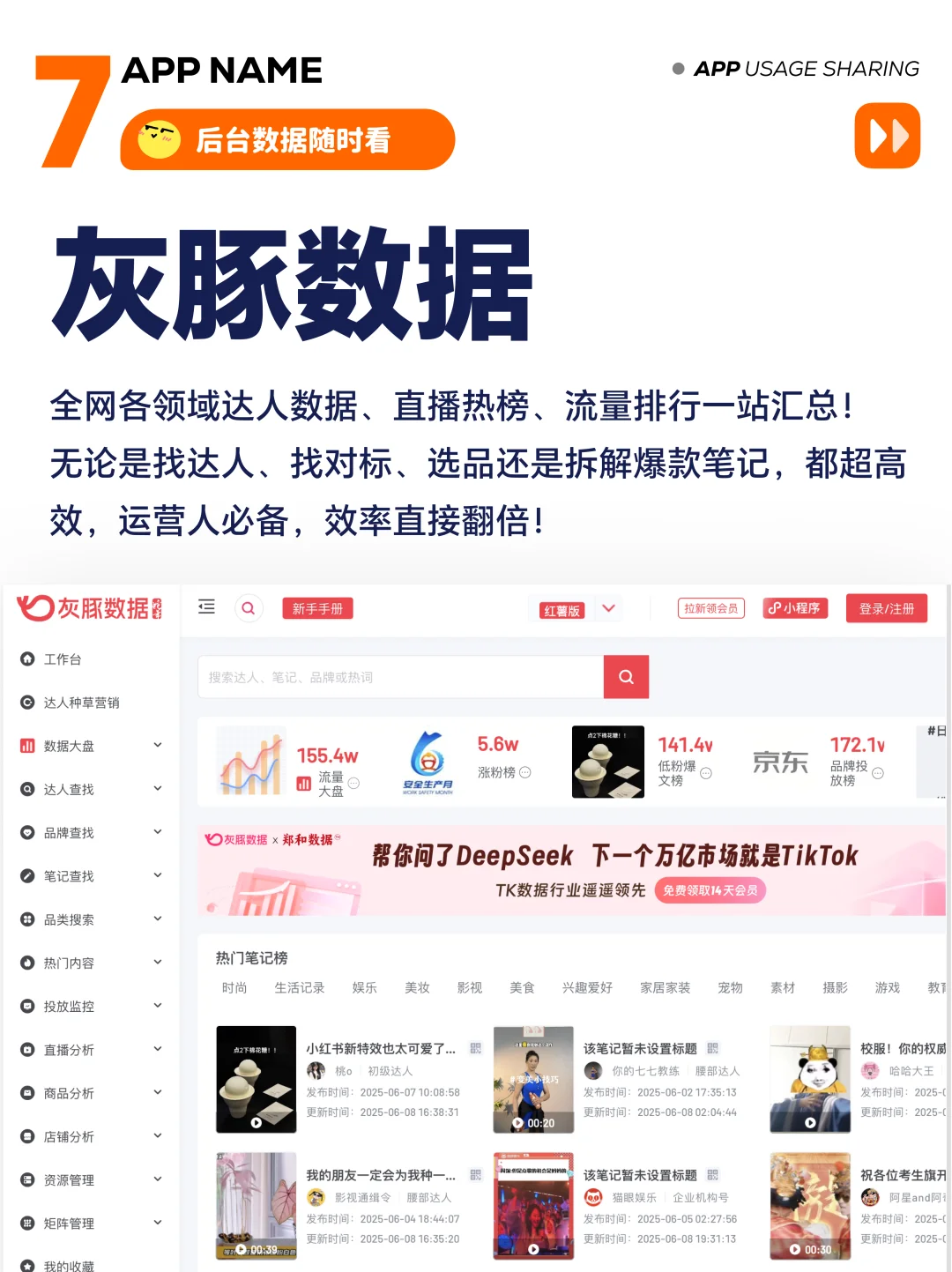 7个博主都在用的运营必备工具 只发一次