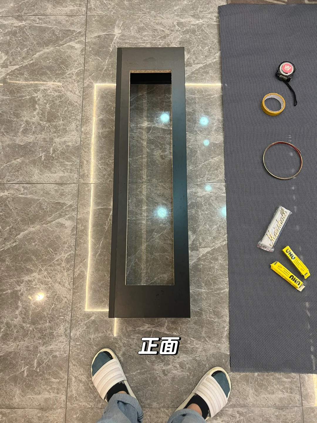 轻而易橘I50块让电视柜的插座路由器消失了