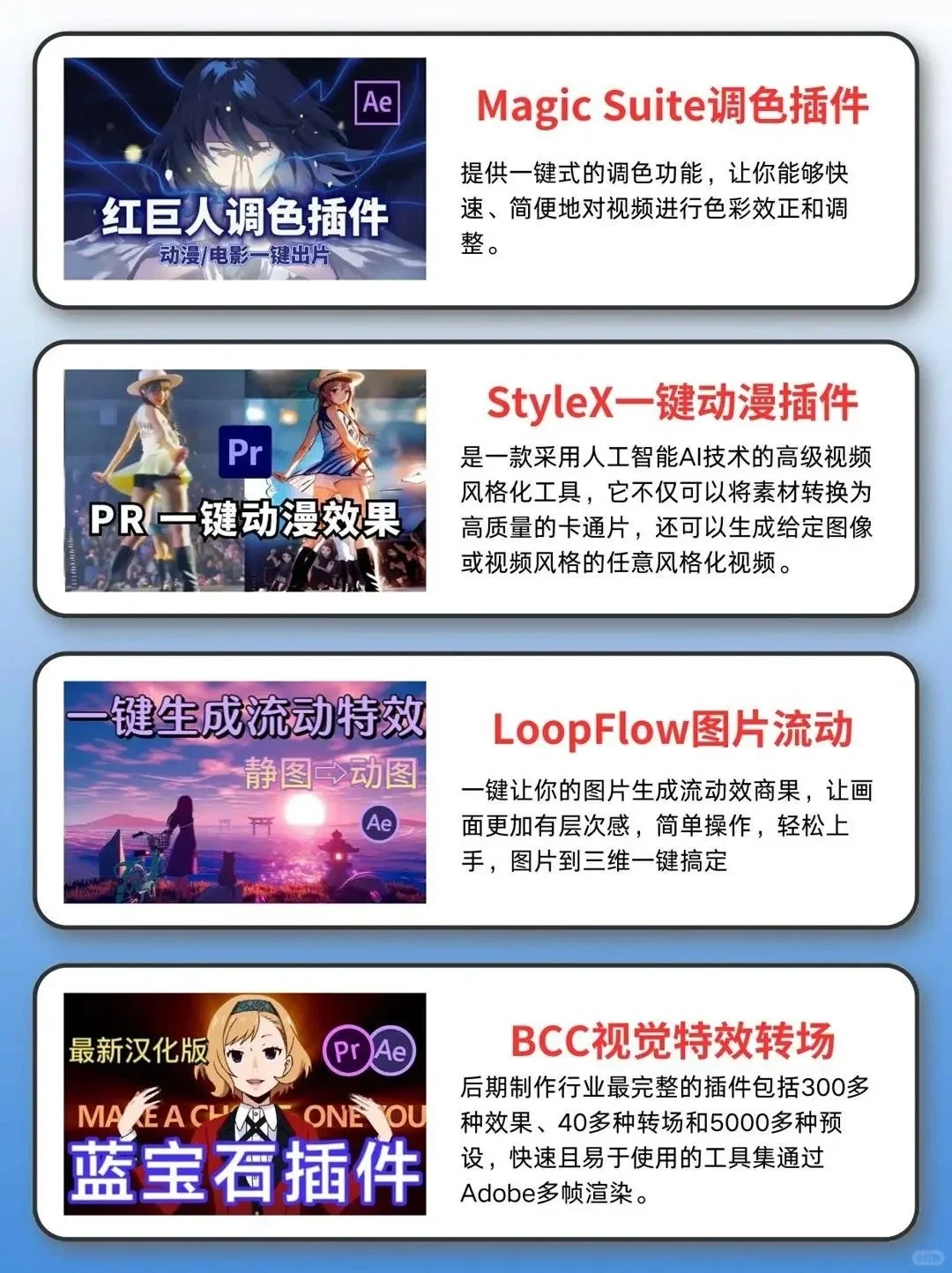 盘点剪辑大佬都在用的插件合集神器！