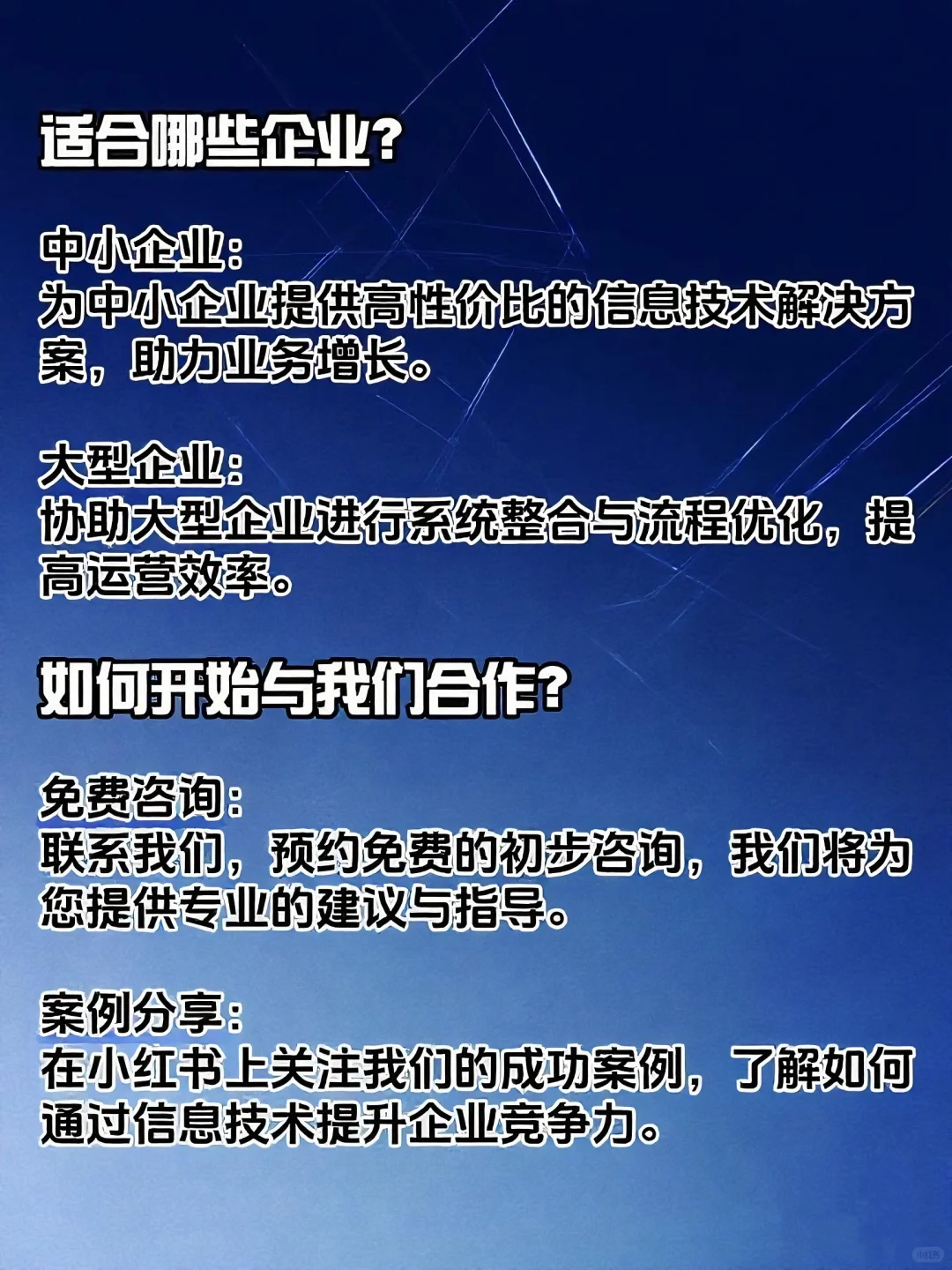 信息技术咨询服务