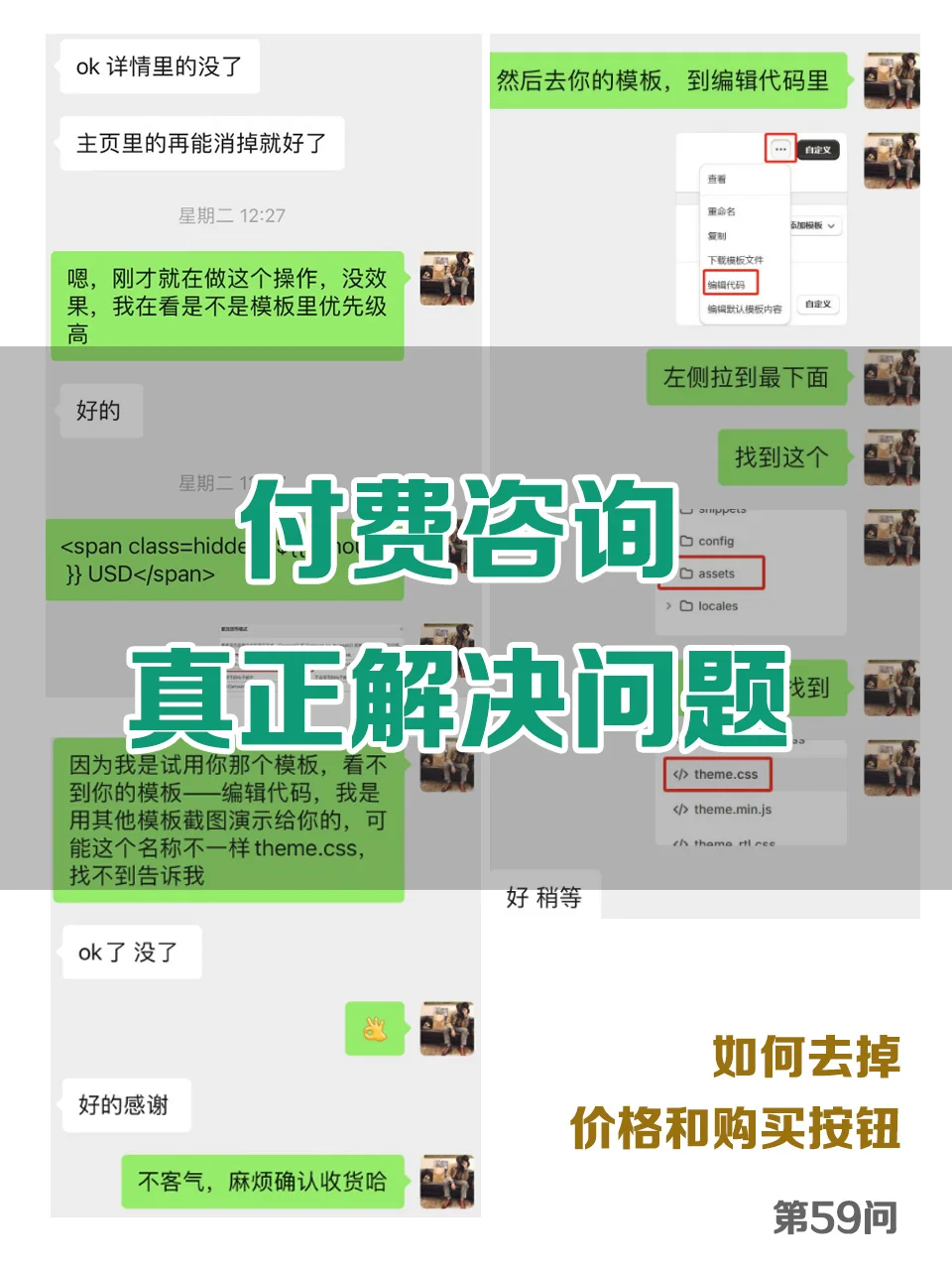Shopify咨询具体问题，价格和购买怎么隐藏