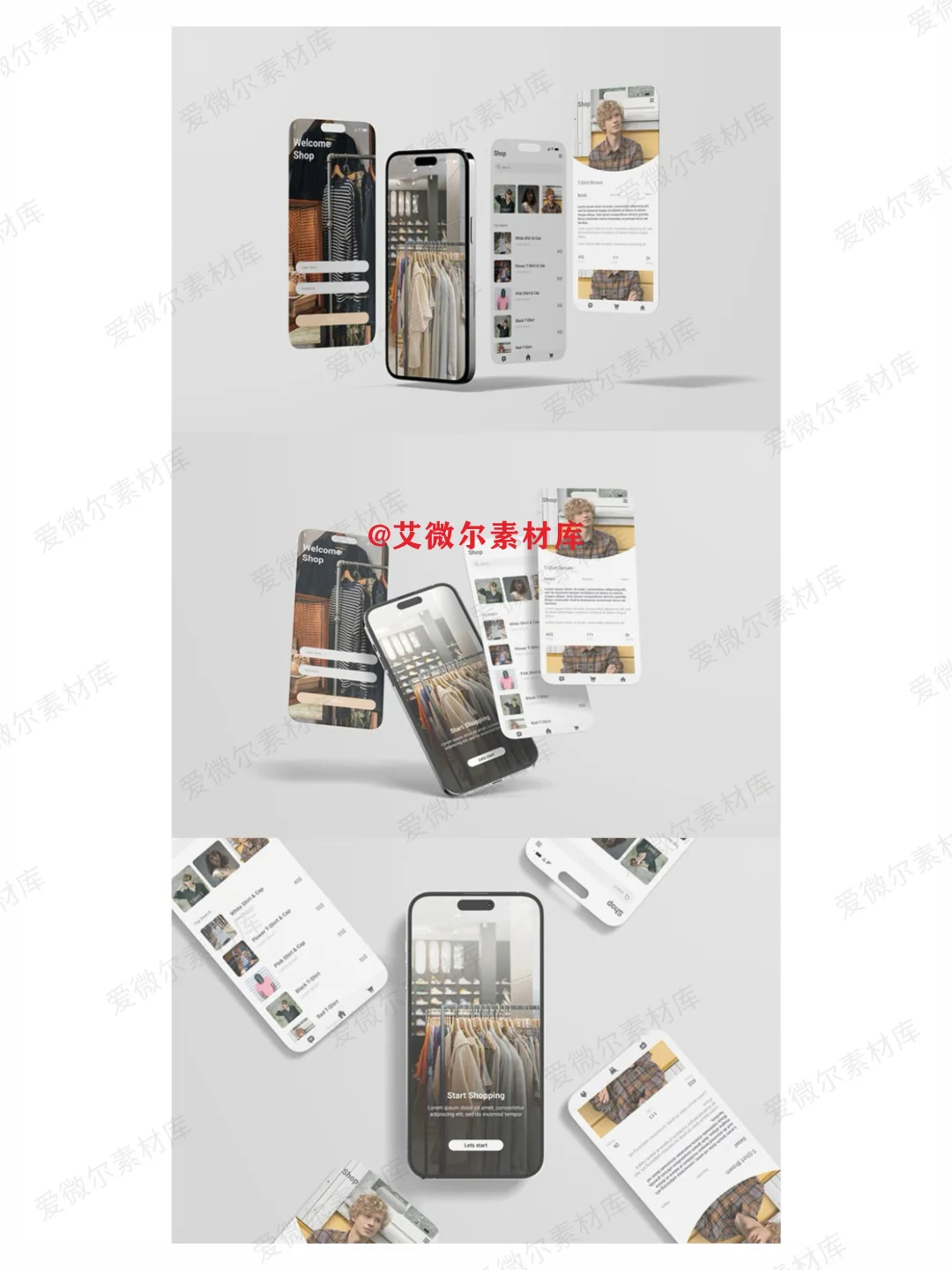 UI样机| iphone 14手机app界面样机展示贴图