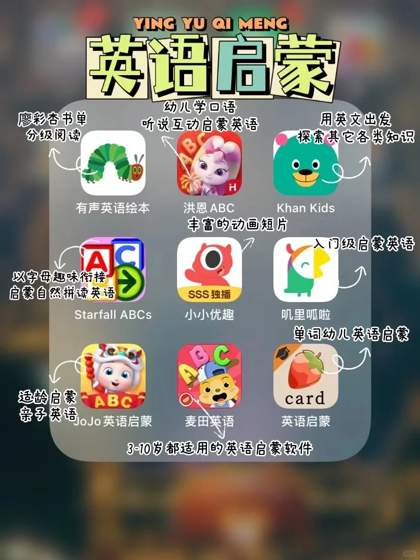 🍊育儿干货 | 51款宝藏育儿早教APP🔥