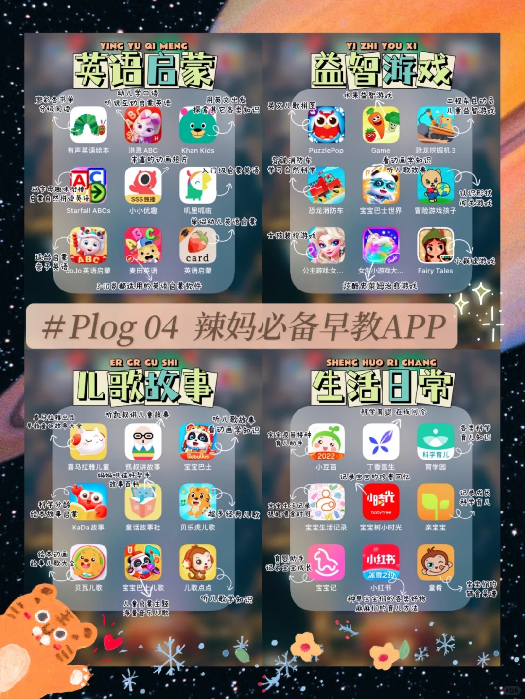 🍊育儿干货 | 51款宝藏育儿早教APP🔥