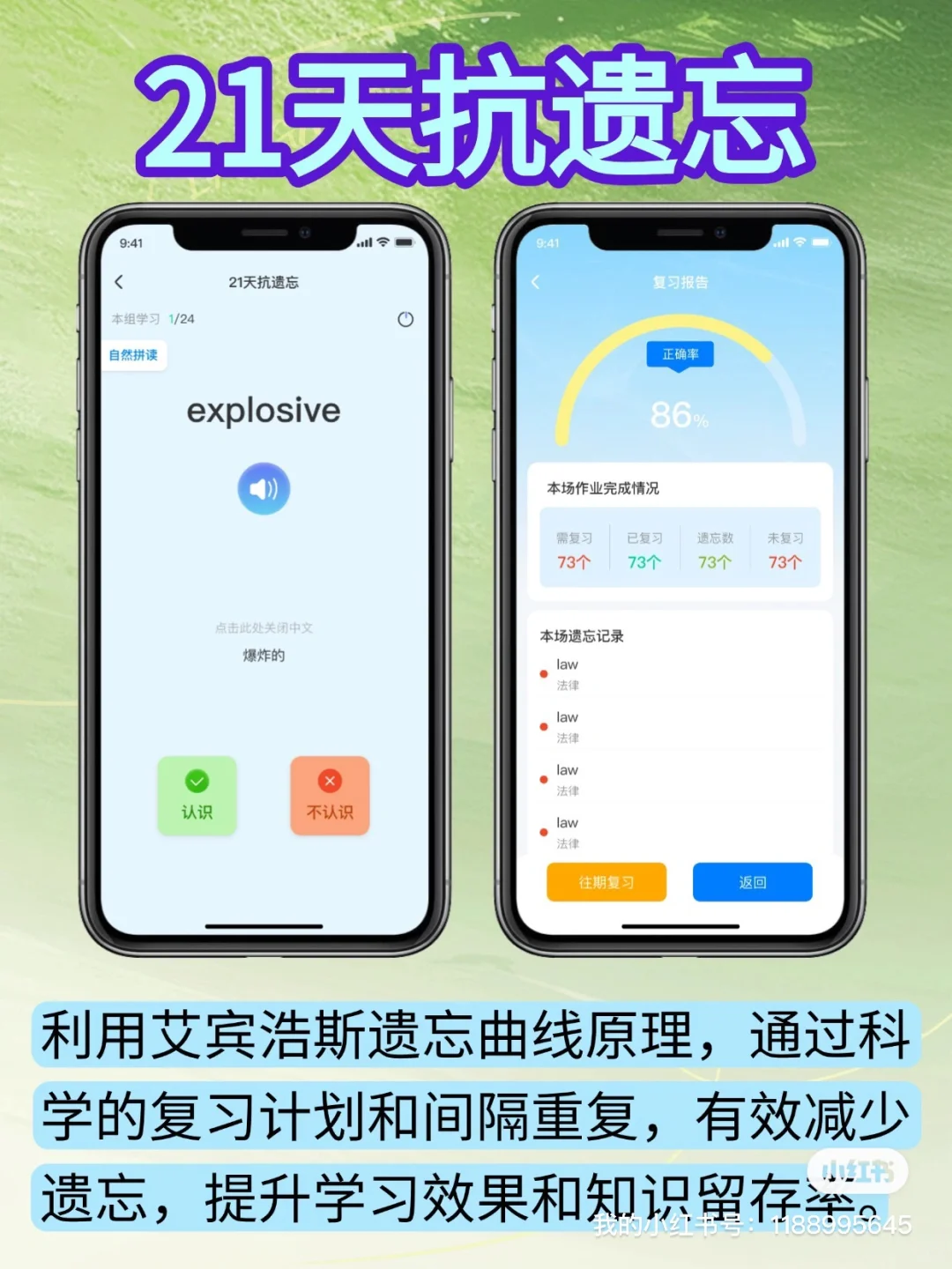 英语伴学系统定制开发速记提分app源码