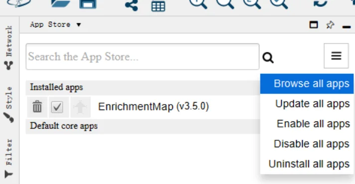 Cytoscape3.10.3插件下载与安装（究极简单