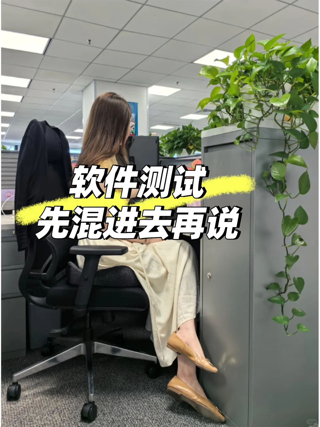 其实，软件测试都是先混进去再说