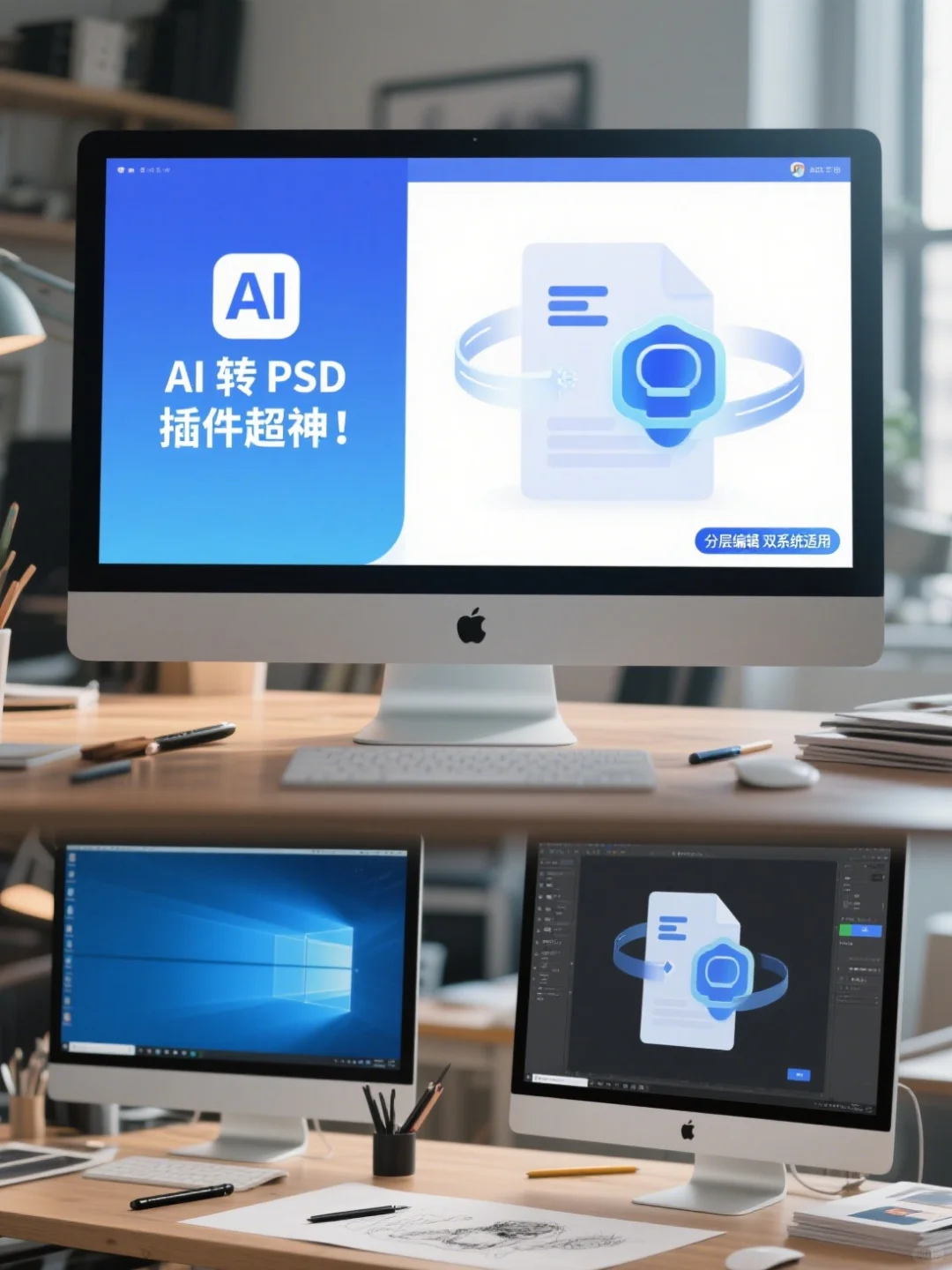 ✨设计师必备！AI 转 PSD 插件超实用