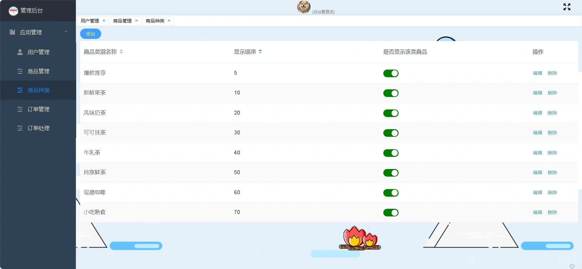 基于Java奶茶点餐微信小程序源码