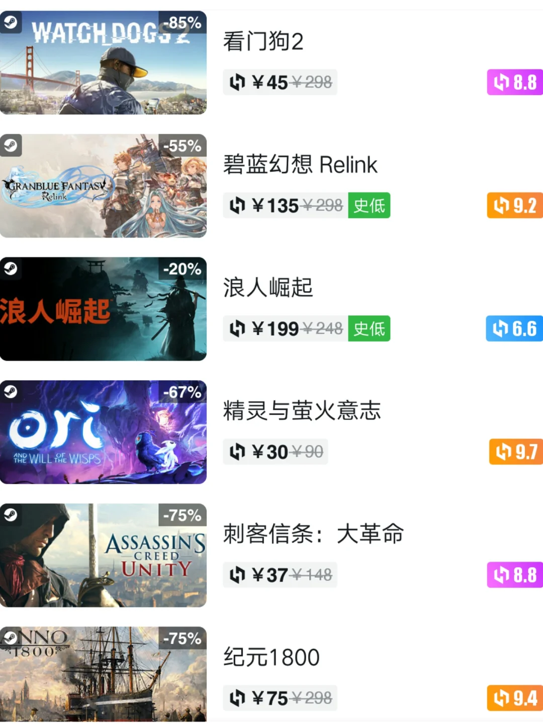 快快快！6月12日Steam史上最低价合辑来啦！