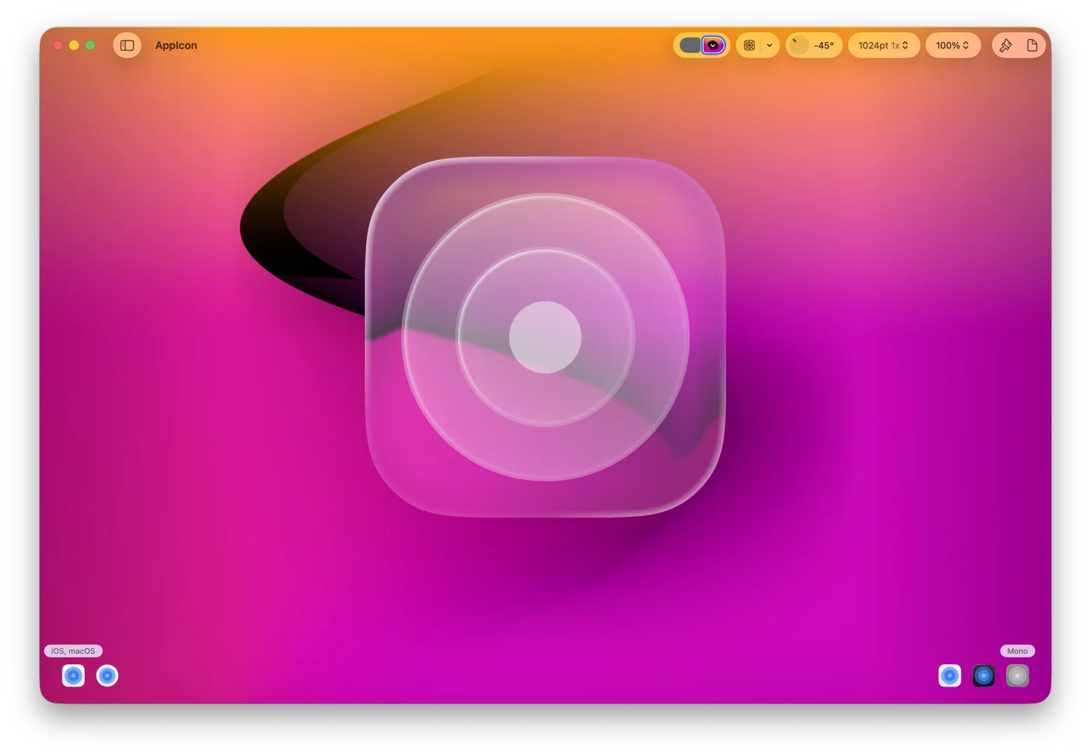 Apple发布适配iOS26图标的工具