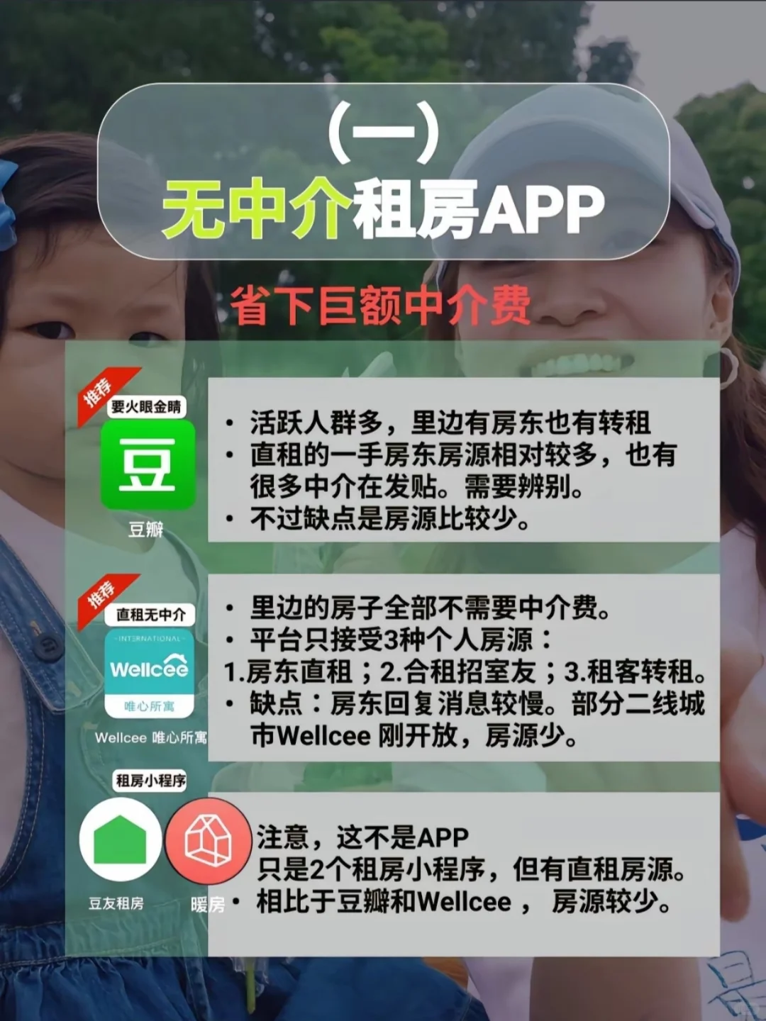 吐血为你整理17个租房app靠谱性