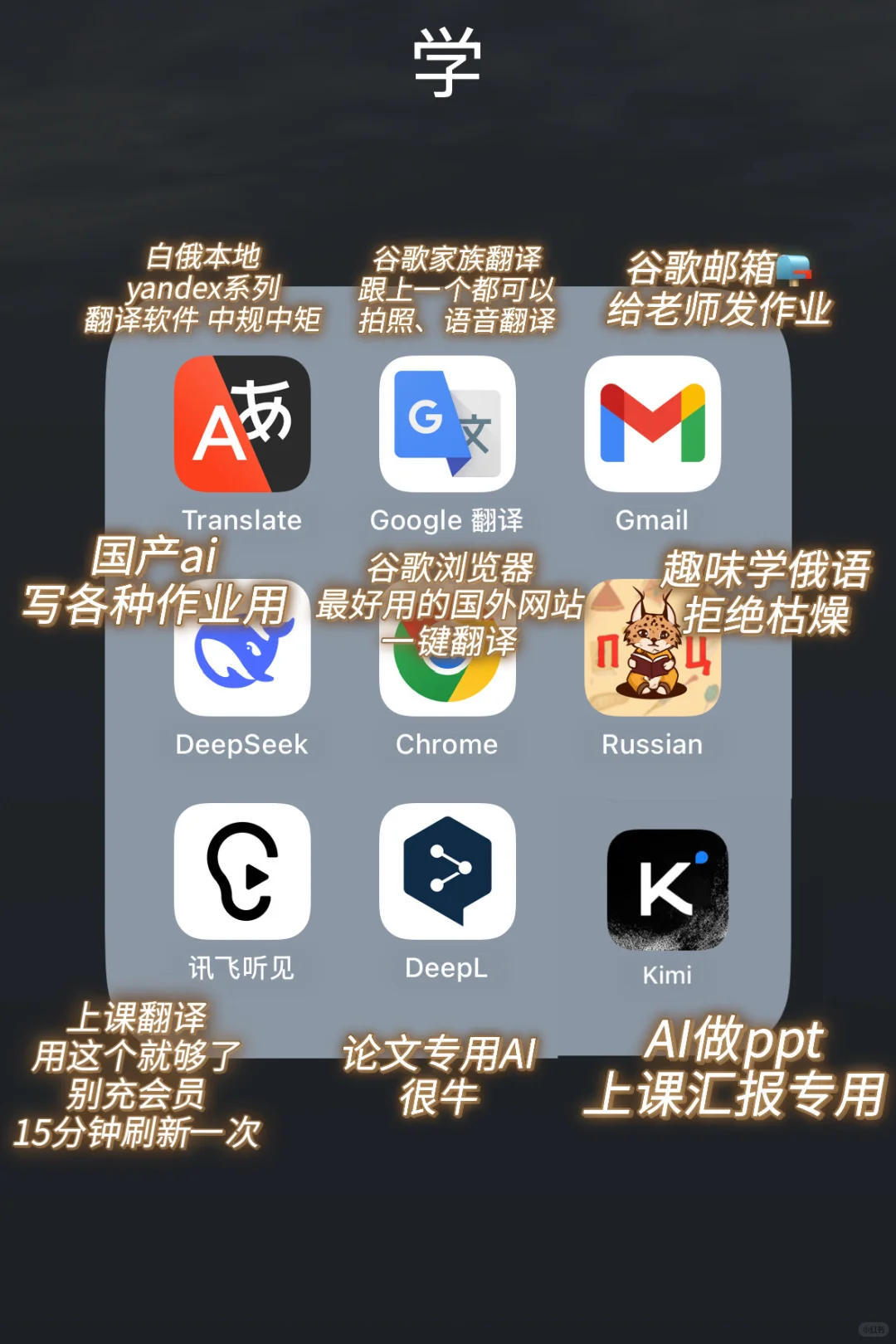 📱白俄留学一定要下载的app‼️‼️
