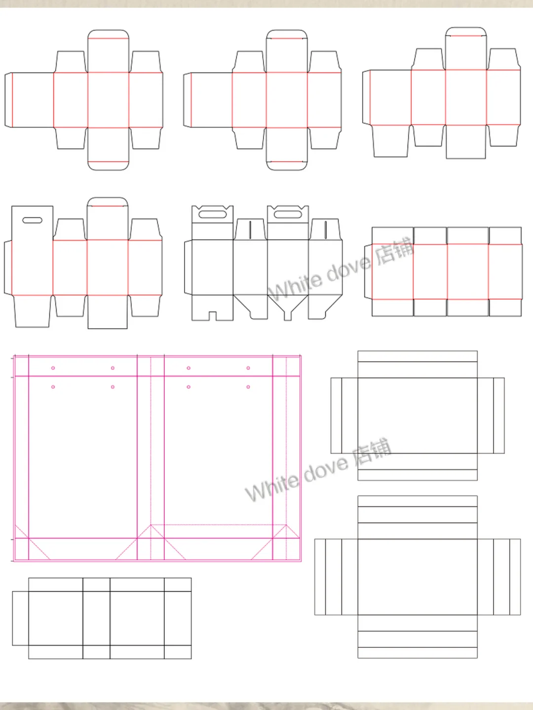 AI插件脚本197款集合条形码尺寸标注包