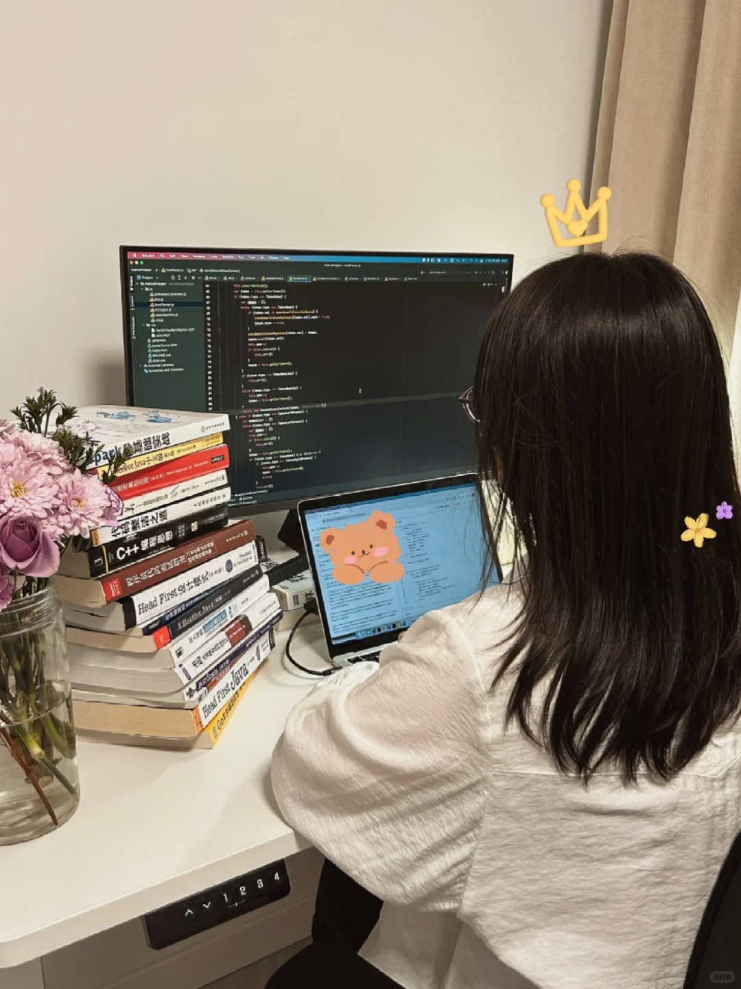 姐拼命学软件测试，就是为了装波大的！