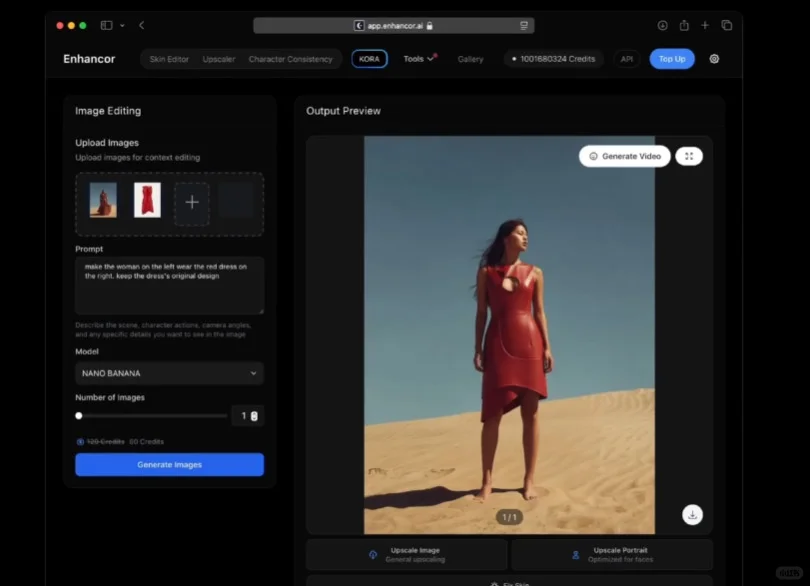 nano banana炸裂修图ai免费用开源app真好用