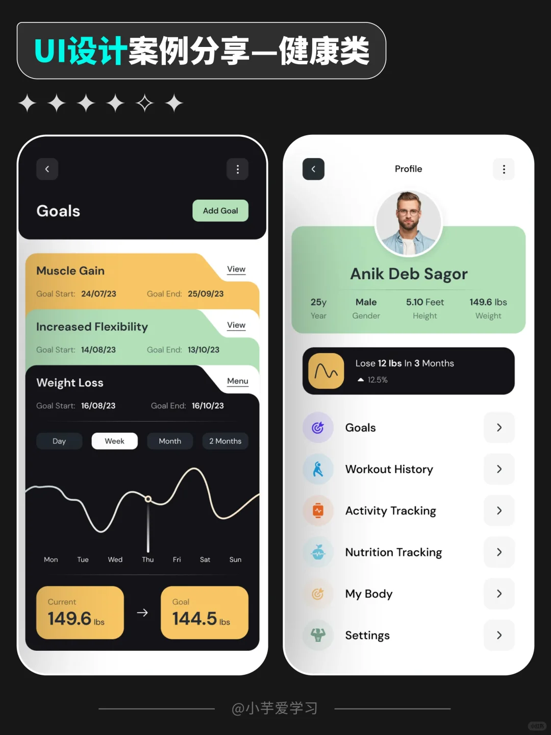 UI 视觉|提高审美|运动健康类Ⅳ