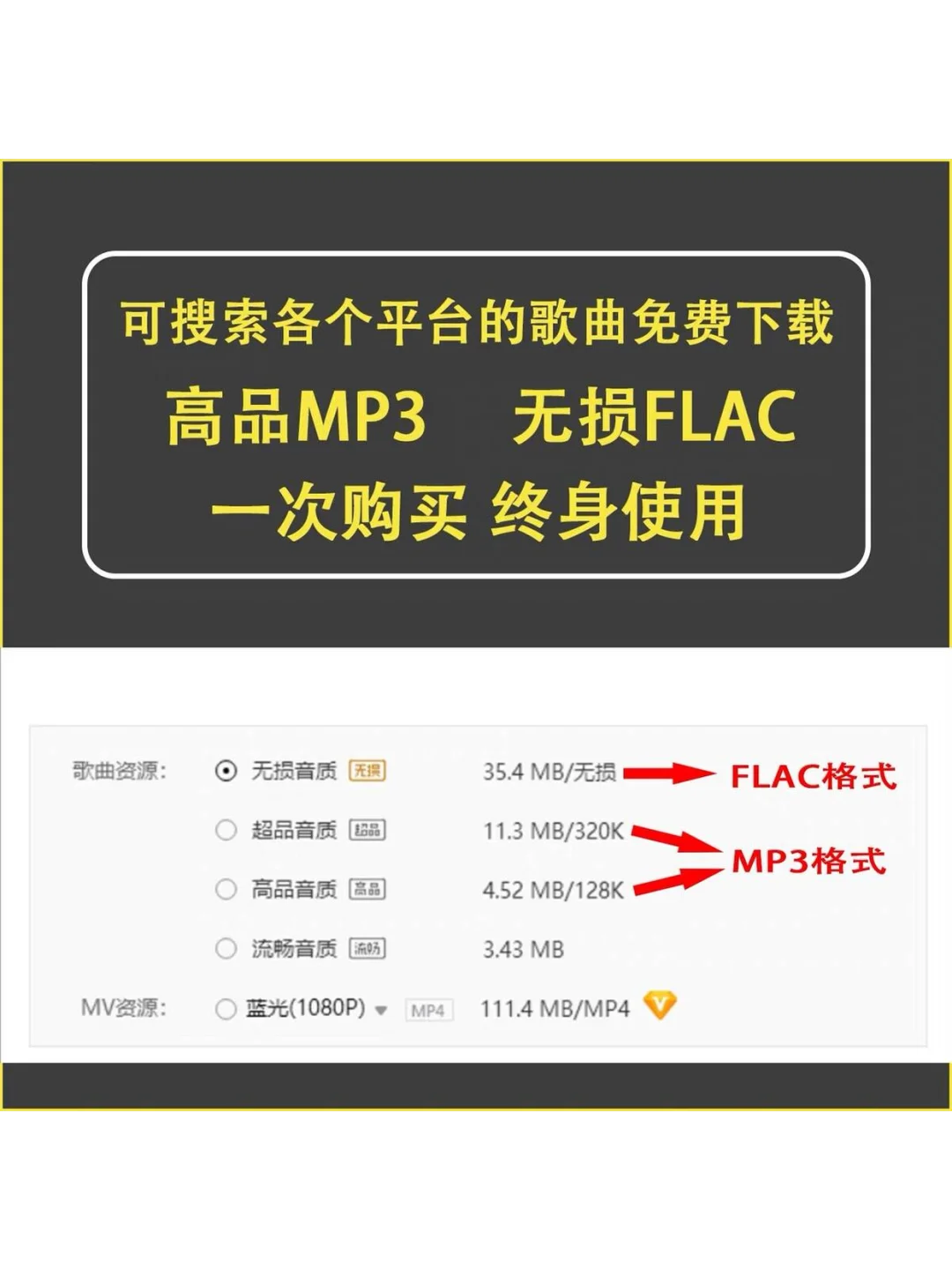 免费听音乐app神器无损mp3安卓电脑软