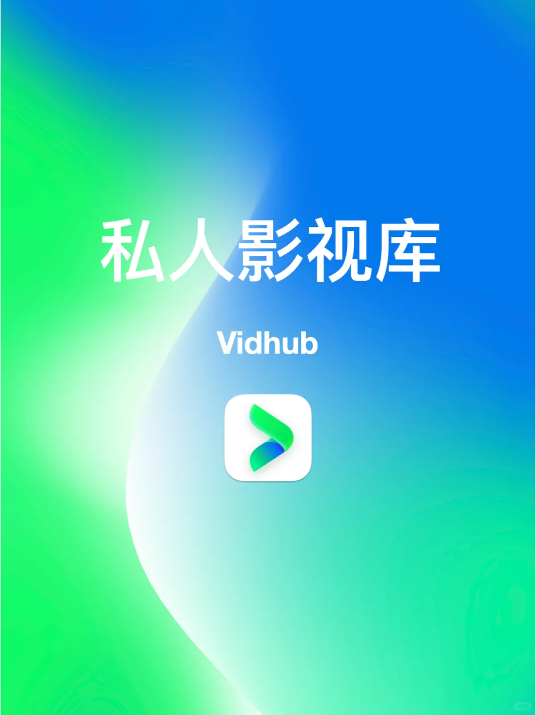 Vidhub｜搭建属于你的个人影视库🎬