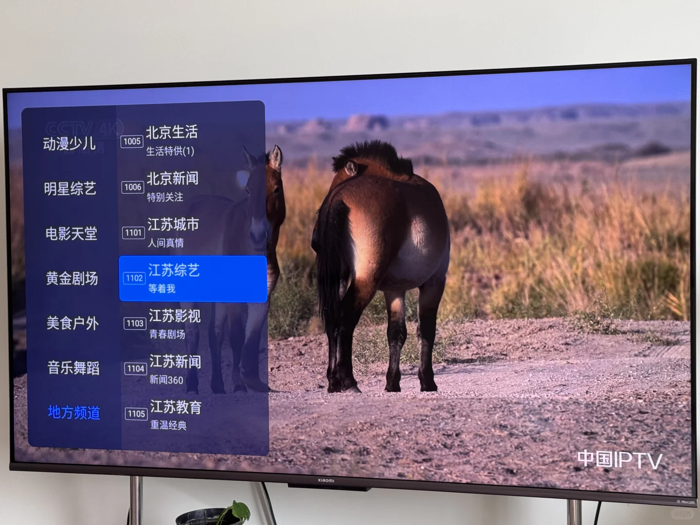 小米电视看起来很方便👀