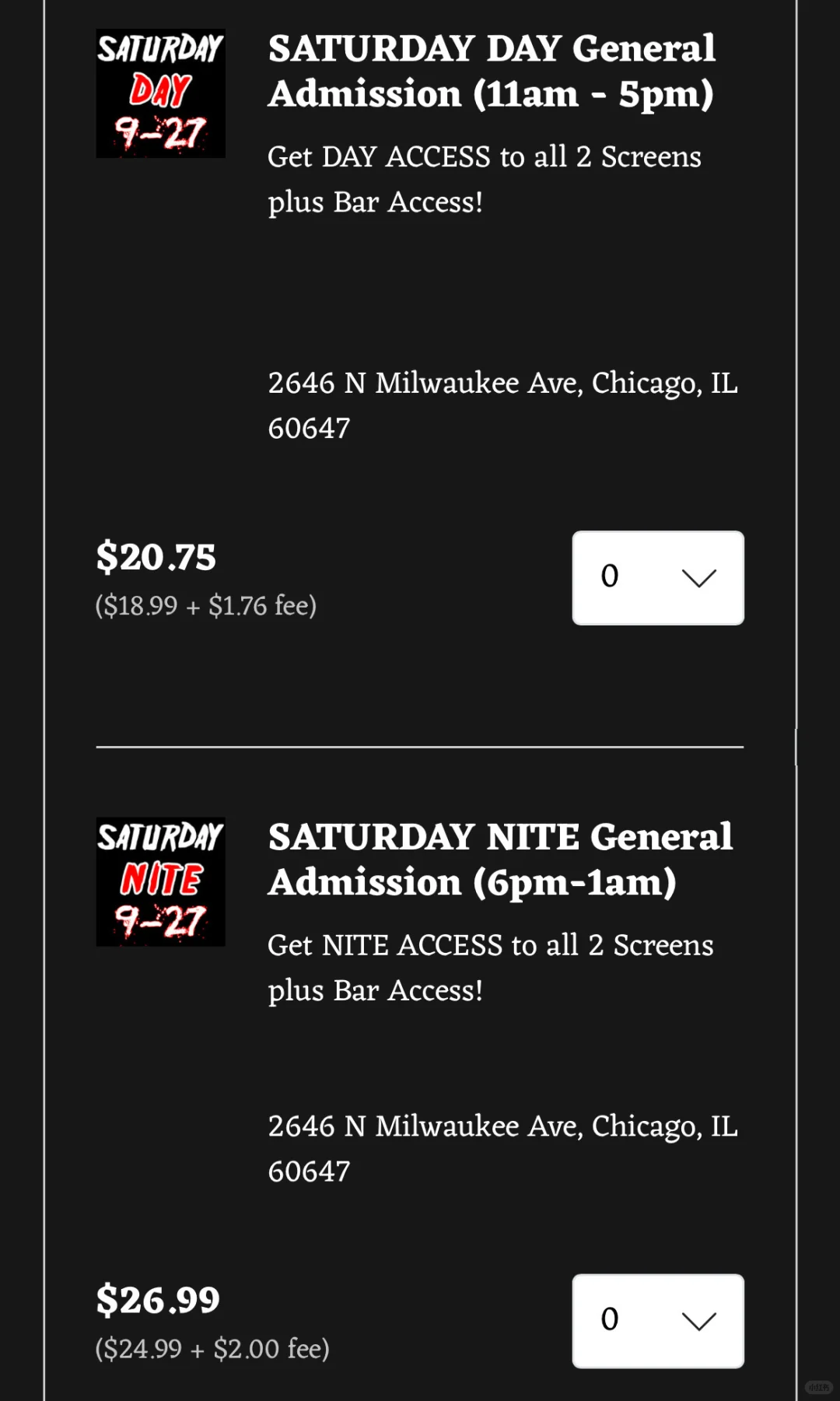 芝加哥9.26恐怖电影节 在Logan Square