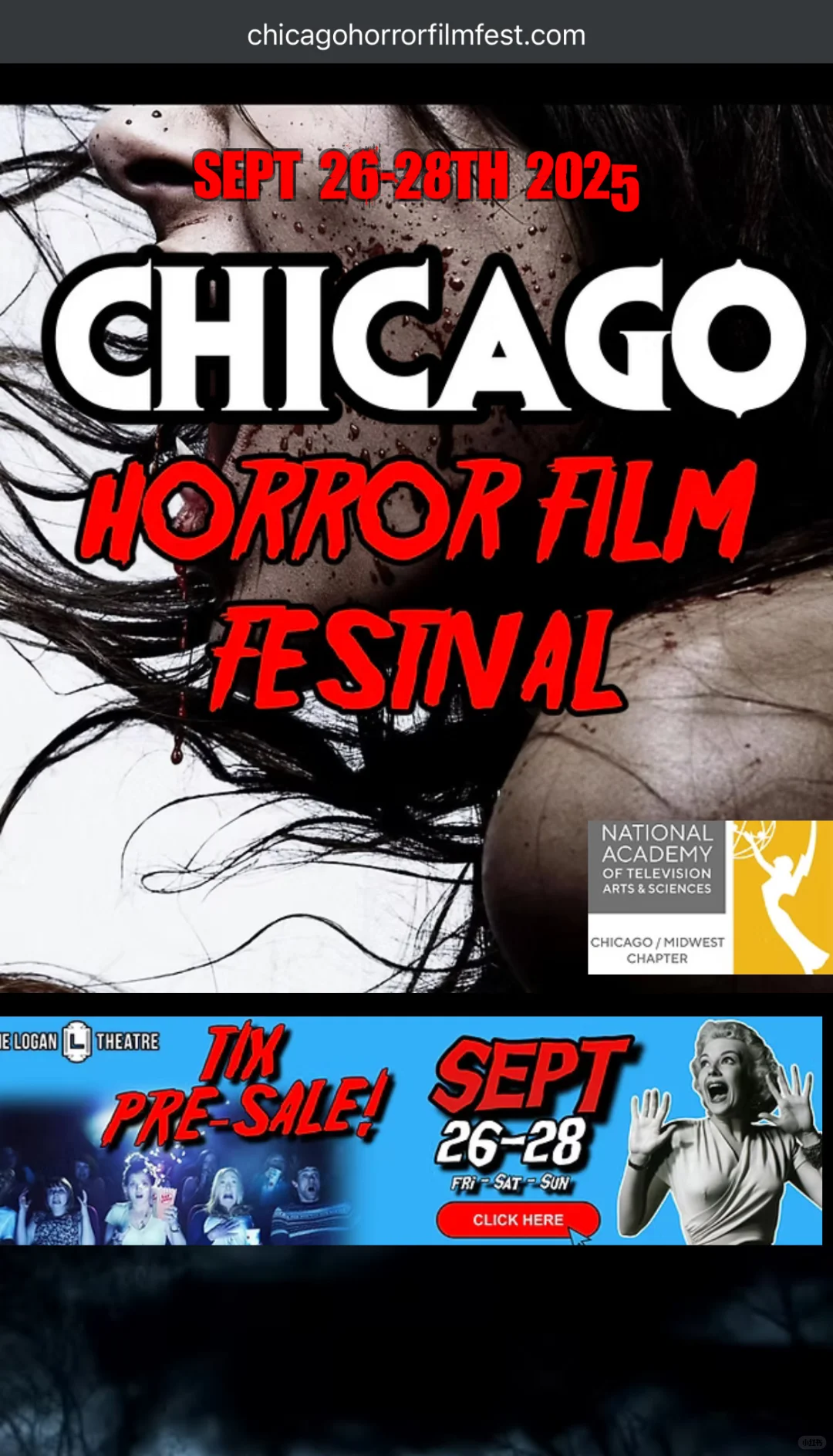 芝加哥9.26恐怖电影节 在Logan Square