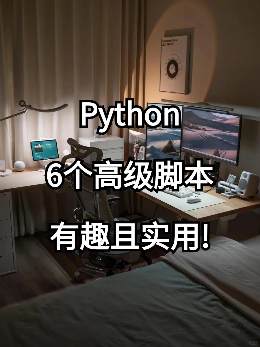 6个高级实用的Python脚本