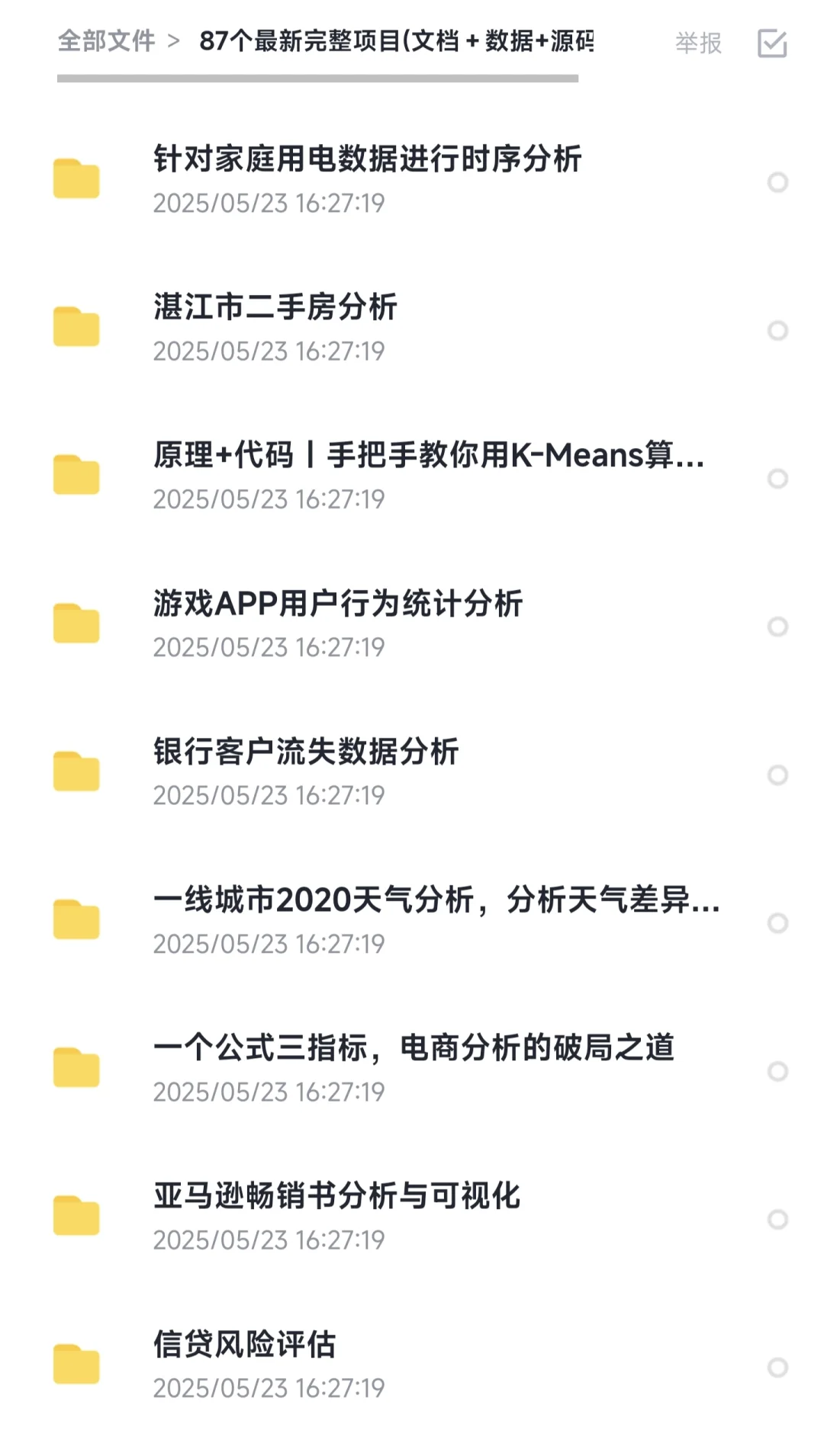 数据分析项目【附源码＋文档】不要米