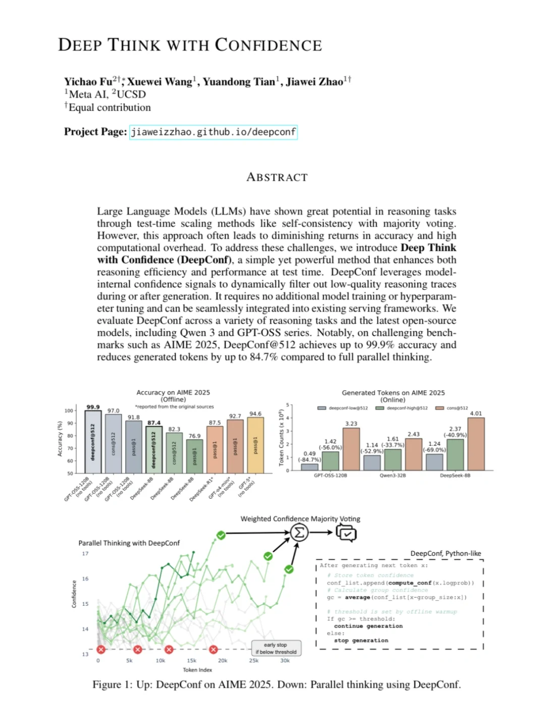 DeepConf on vLLM（源码指导版）