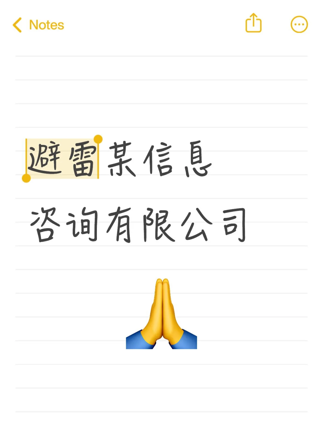 避雷某信息咨询有限公司