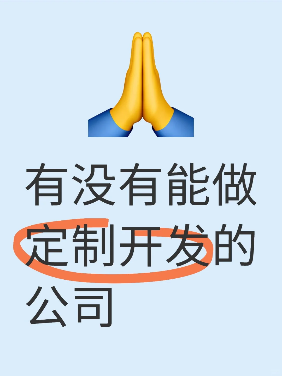 有没有能做定制开发的公司