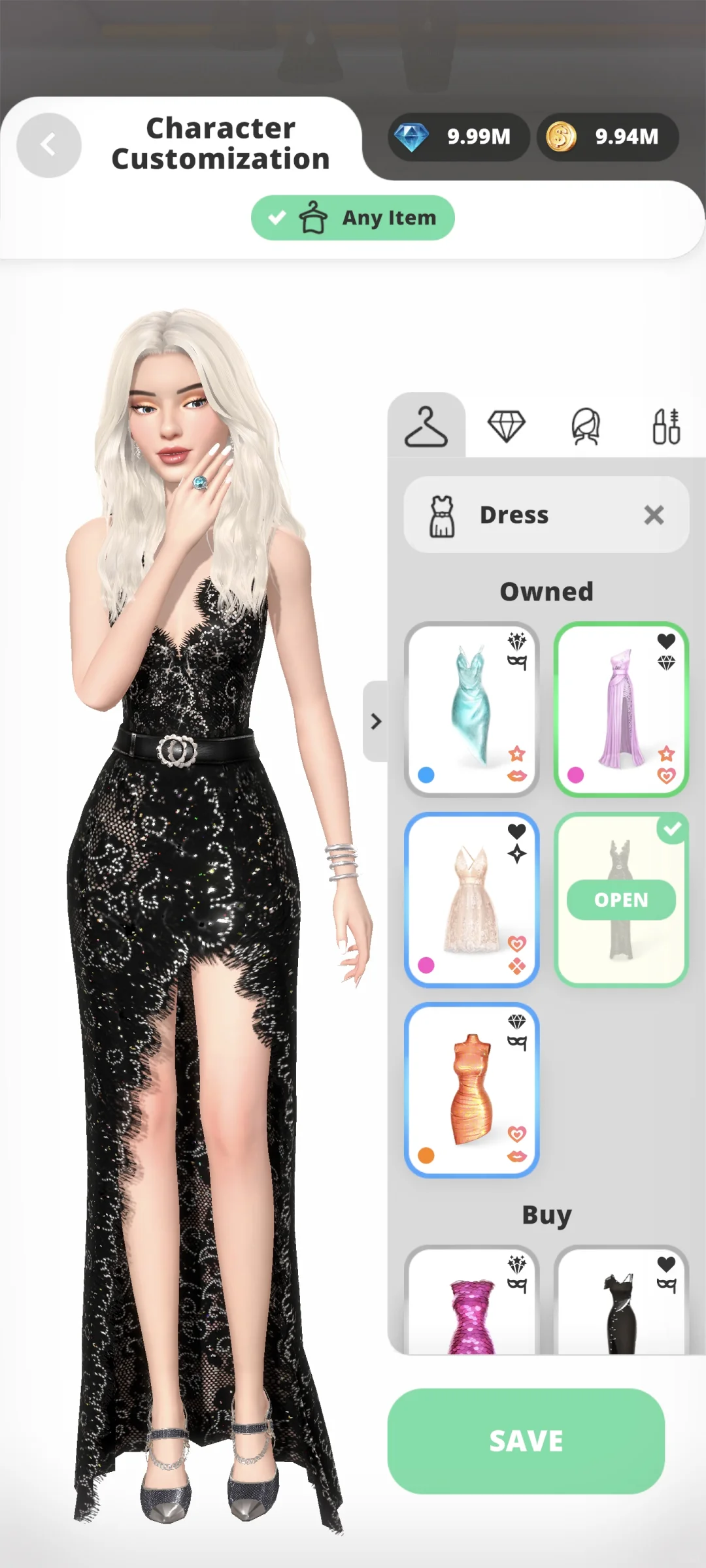 3D时尚换装游戏🎀衣服建模材质超丝滑