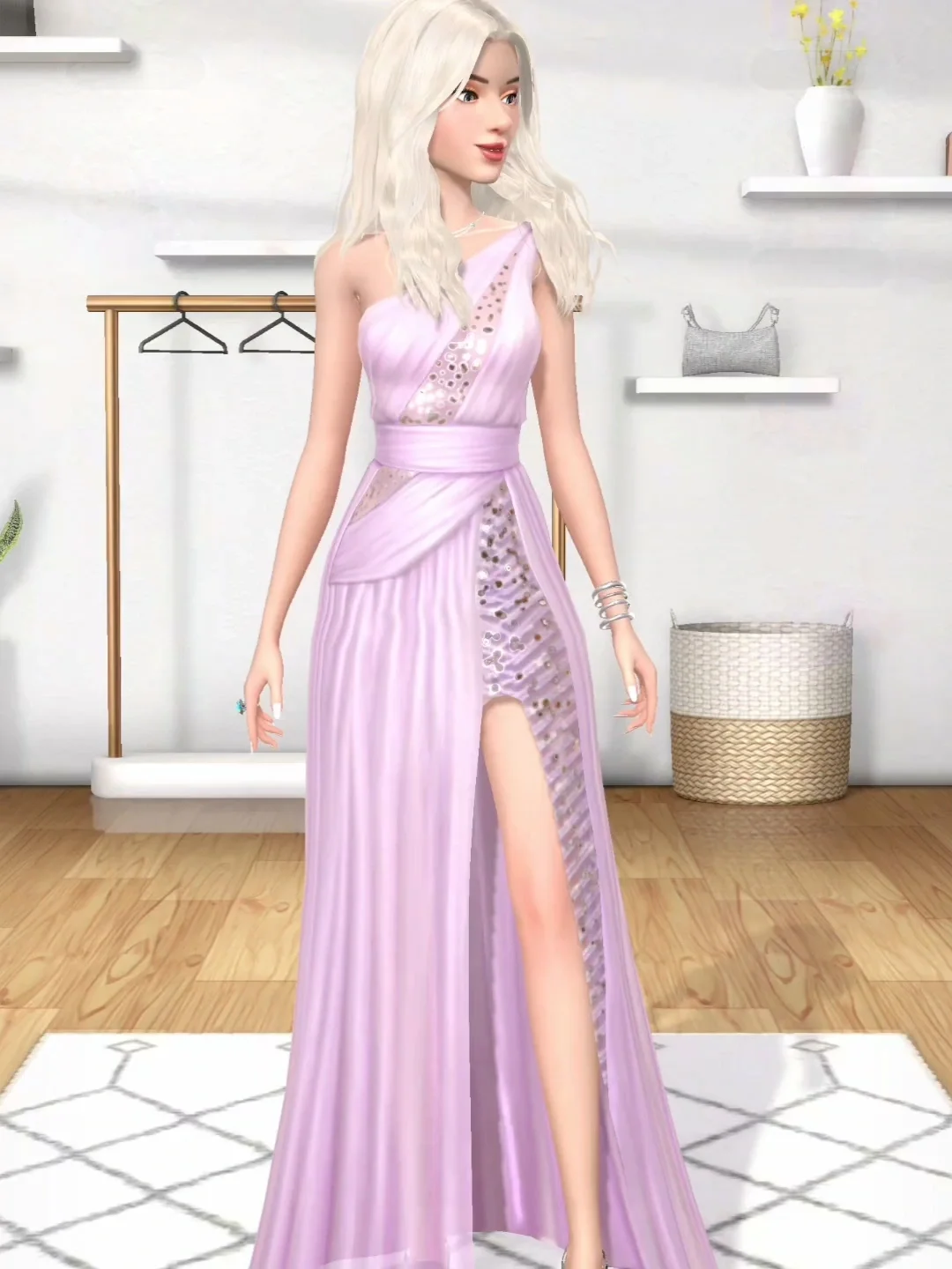 3D时尚换装游戏🎀衣服建模材质超丝滑