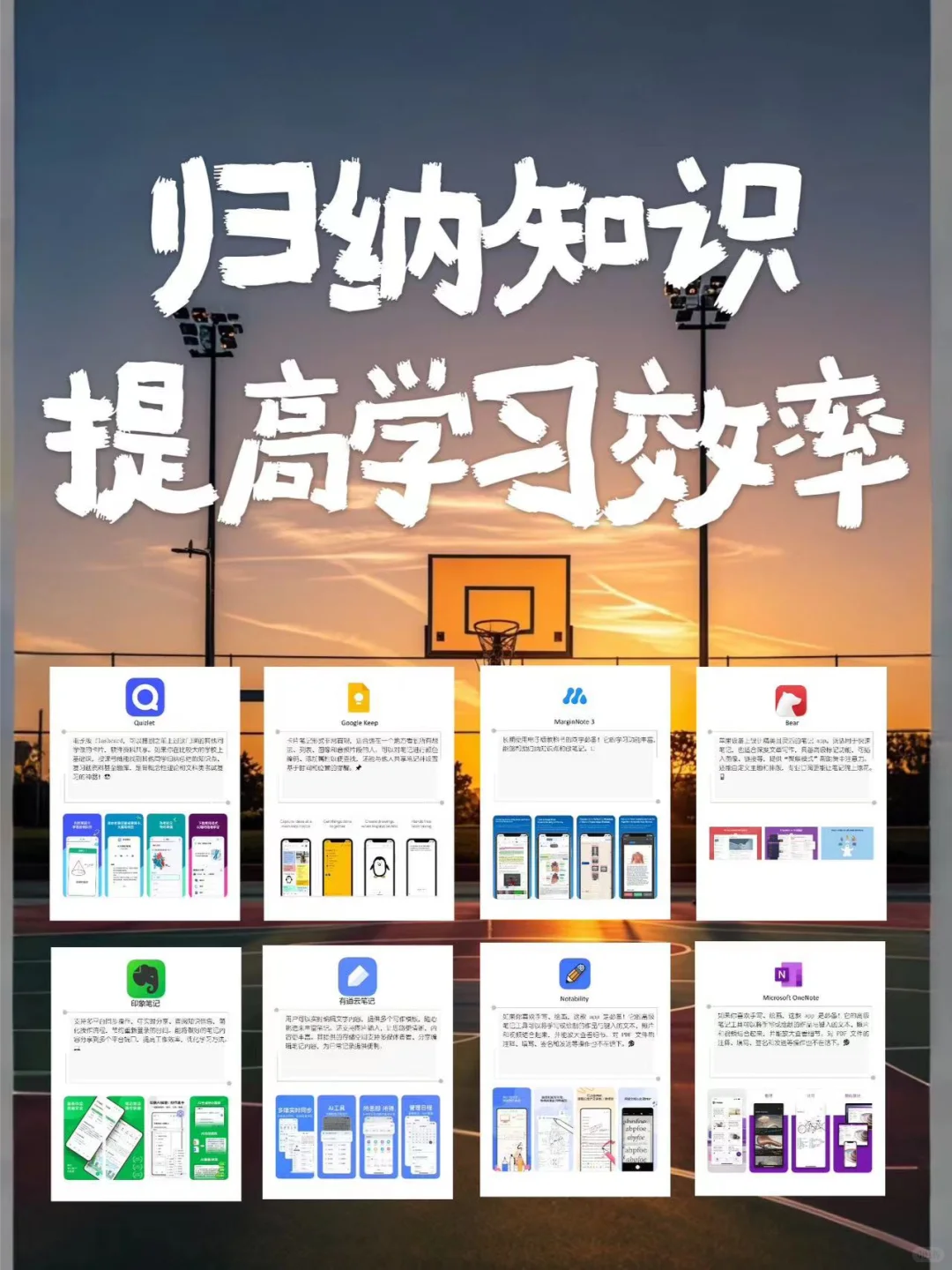 归纳知识提升学习效率的8个小众宝藏APP
