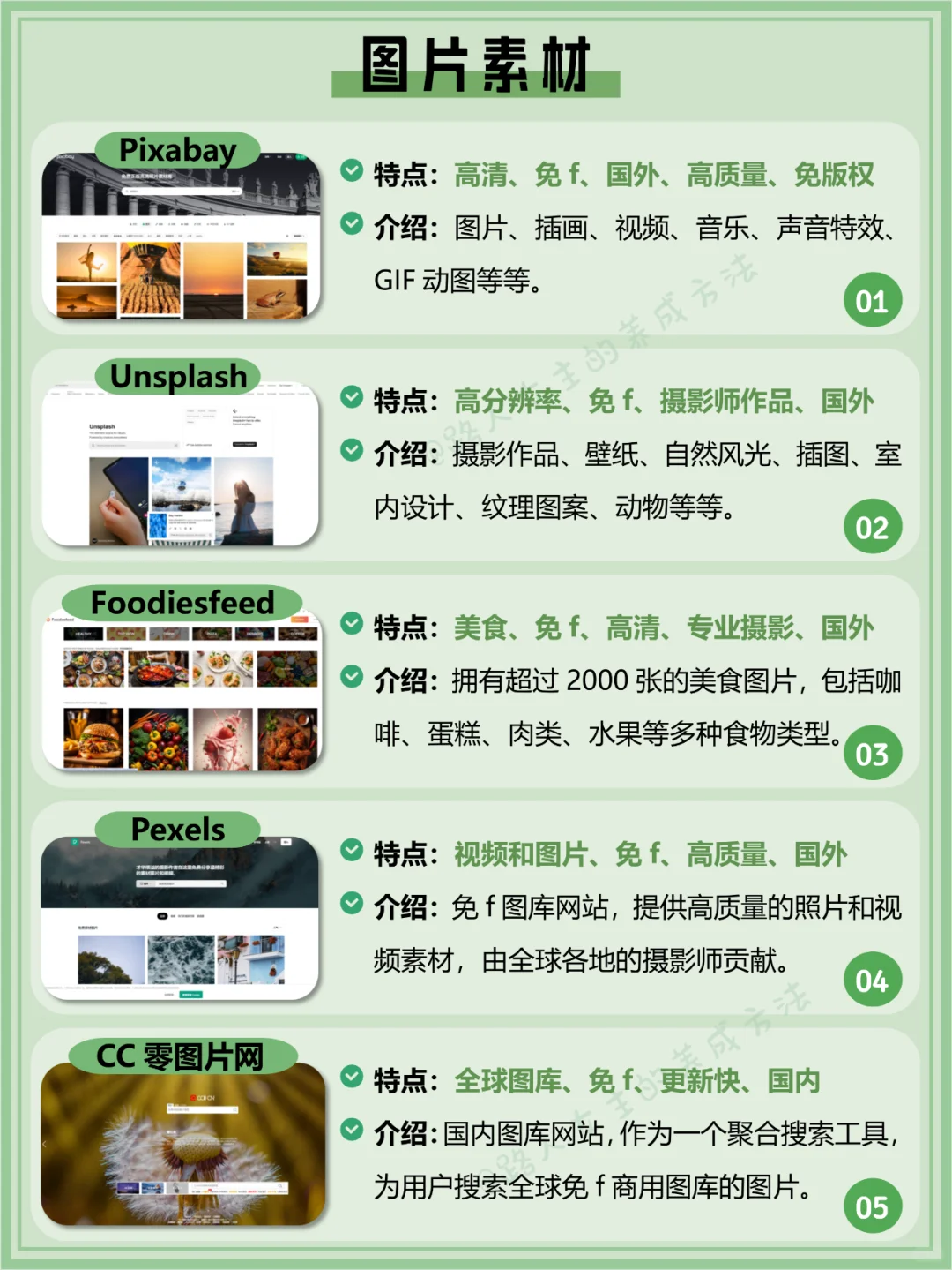 做自媒体必看的80个资源网站，白嫖到手软🔥