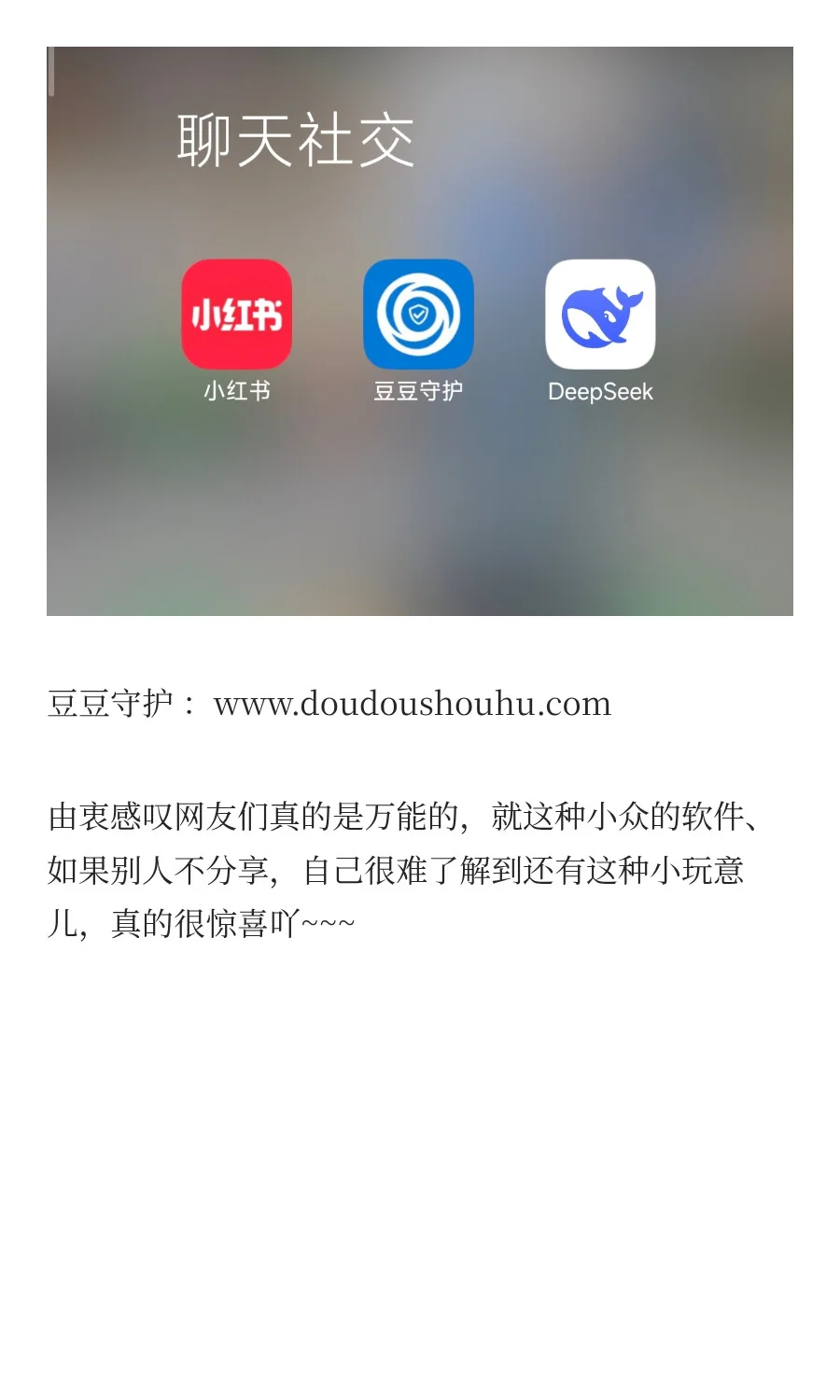 软件分享：豆豆守护、冷门但超实用的软件