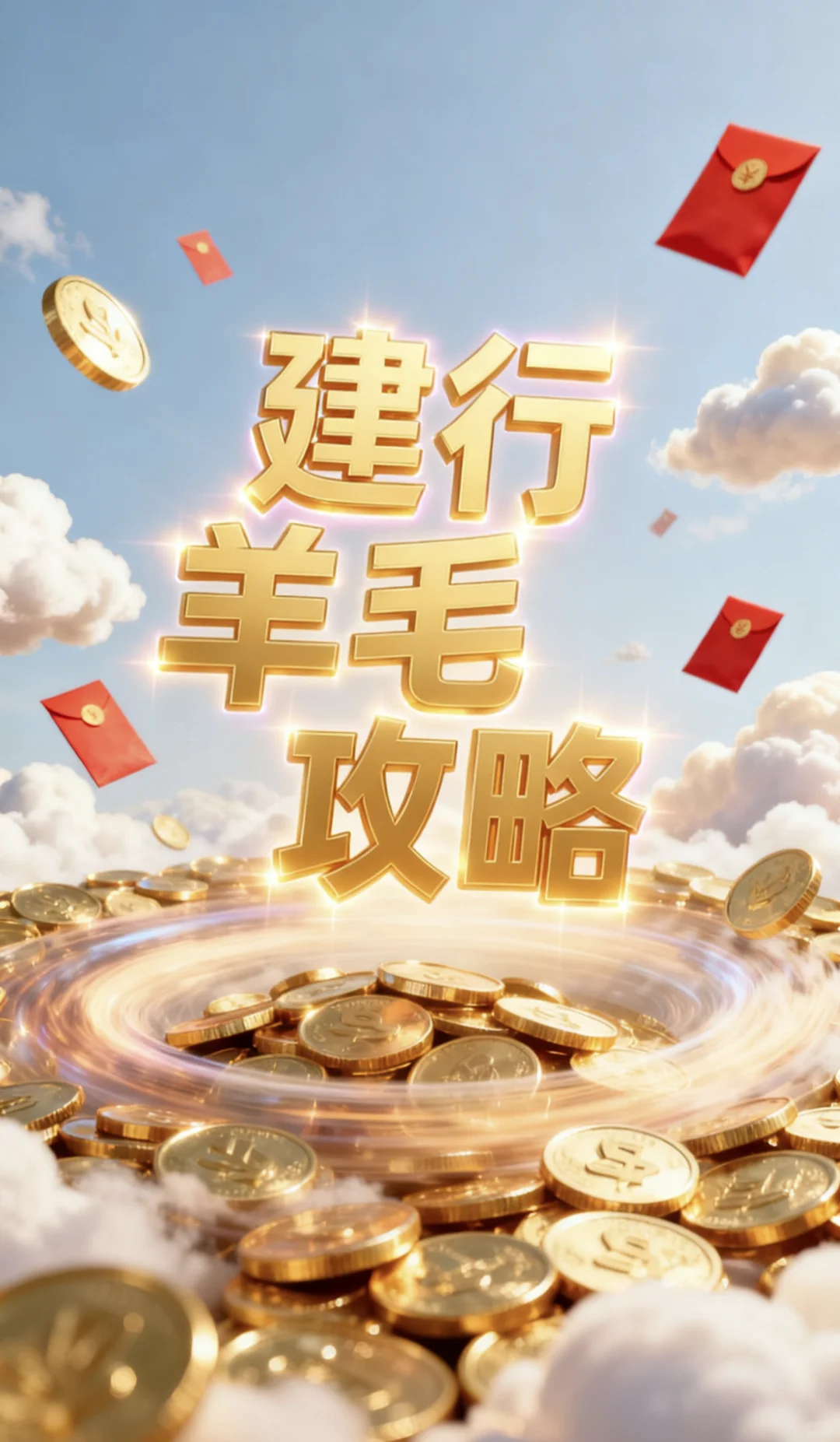 建行羊毛薅到爽的攻略👍！