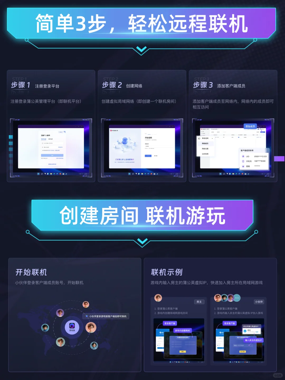 除了星露谷物语，这些游戏也能用蒲公英联机